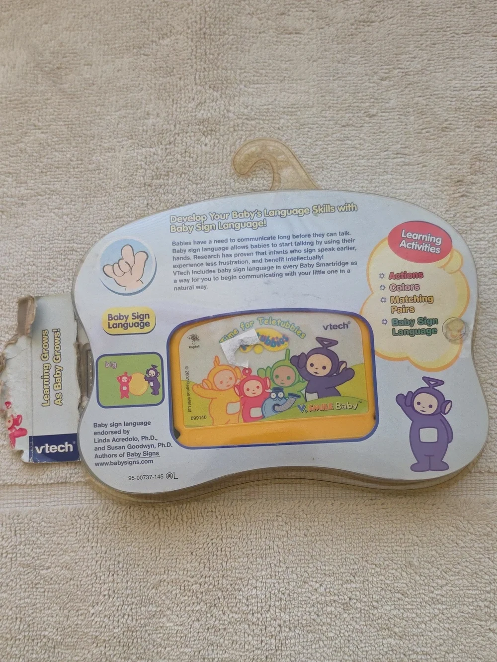 VTech Sealed Teletubbies Learning Toy - Purple
